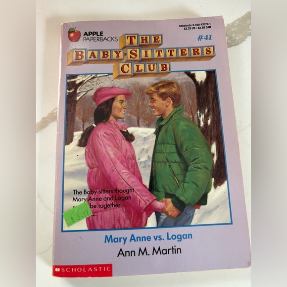 Scholastic Other - Scholastic The Baby-Sitters Club Book #13 Maryanne vs. Logan with Purple Cover